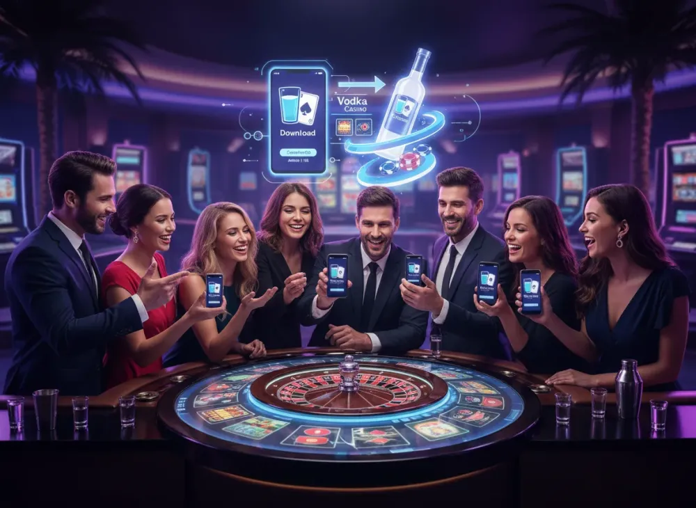 Vodka casino download - установка приложения на Android и iOS